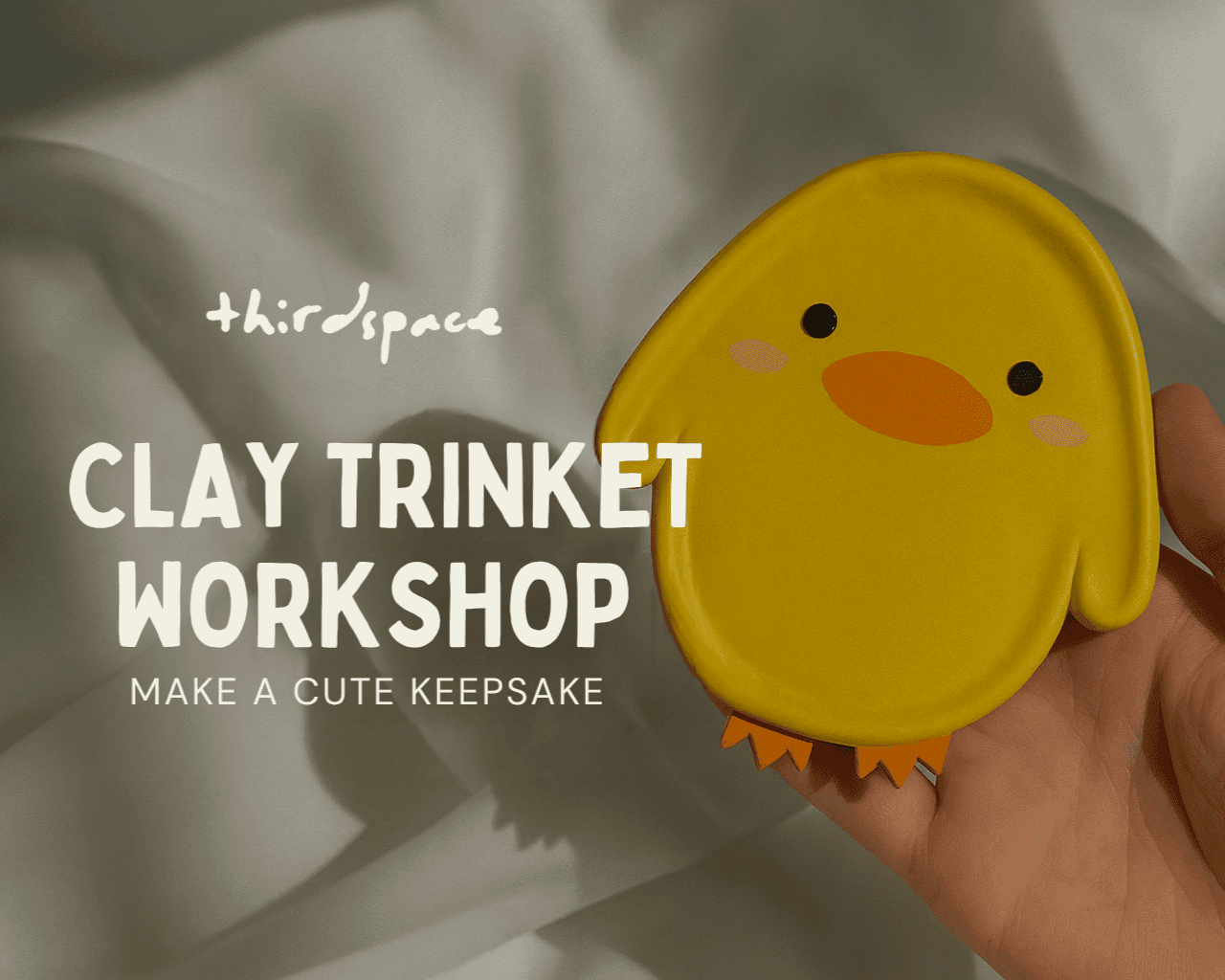 CLAY TRINKET WORKSHOP | Slide 1